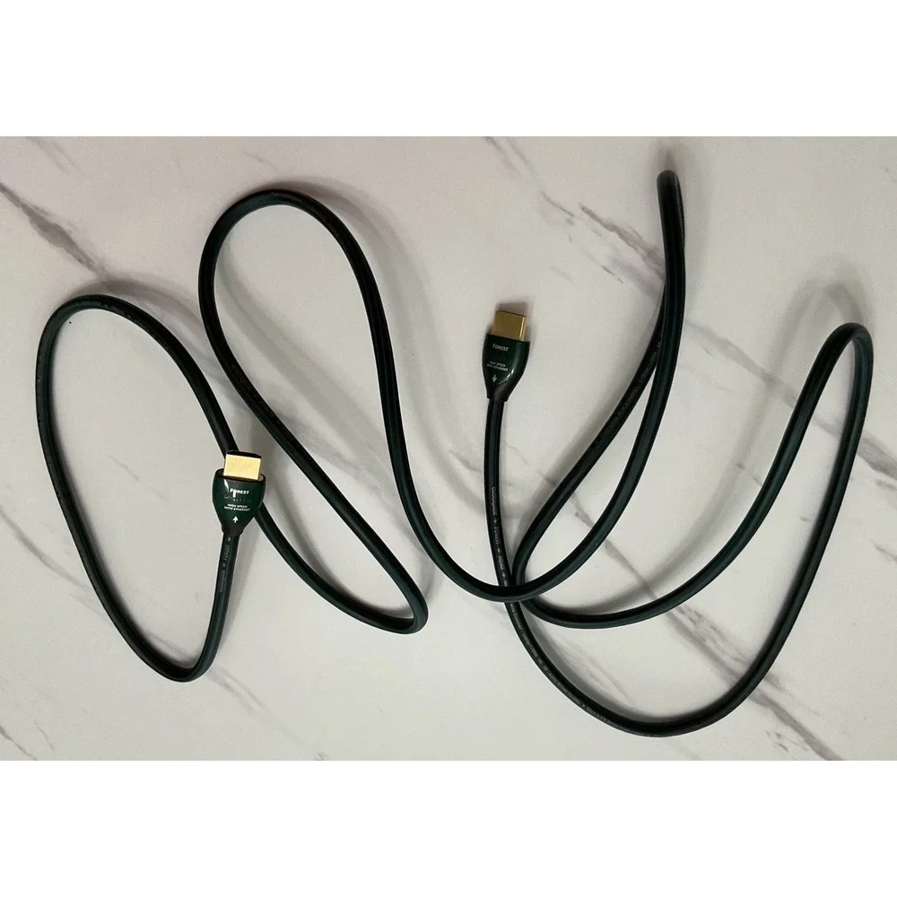 AudioQuest Forest High Speed HDMI Cable 4K 3D 30AWG Solid 0.5% Silver Conductor